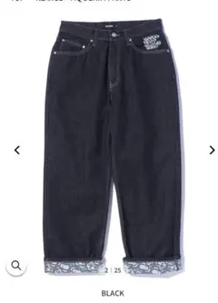 ブラックデニム　Xlarge