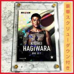 萩原京平2025 ライコレ【豪華スクリューダウン付】RIZIN リアルカード