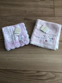 ローラーアシュレイ　タオルハンカチ　新品