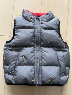 80 GAP ミッキーマウス　ダウンベスト