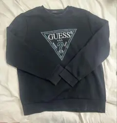 GUESS ブラック トレーナー