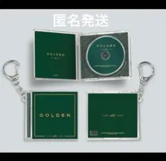 BTS JUNGKOOK ソロアルバムGOLDEN ミニCDキーリング　非公式
