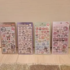 BONBON DROP 立体シール 4シートセット