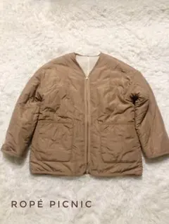 ROPÉ PICNIC リバーシブル ボアブルゾン
