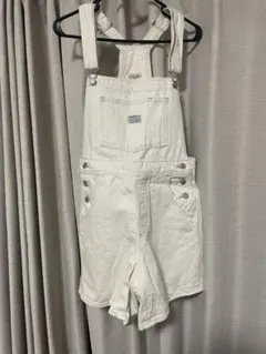 Levi’s - white - denim shortalls