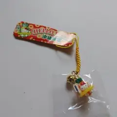 【新品】ご当地キティ根付ストラップ《沖縄限定》パイナップル