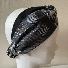 アフリカ柄　ハンドメイド　クロスターバン
