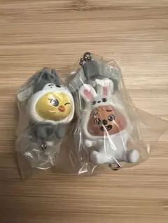 スキズskzooつまんでつなげてマスコットvol.2 ハンクオッカ、ポガリ