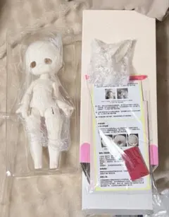 imomodoll 1/4 肉肉兎 一体型S胸 クリーム肌 セミホワイト ボディ