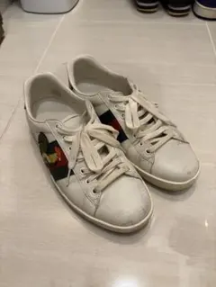 GUCCI エンブロイダリー スネーク スニーカー 蛇 26cm - メルカリ