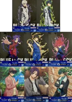 ☆ブルーロック☆一番くじ☆武器を持て破壊者よ☆クリアポスター☆5枚セット☆