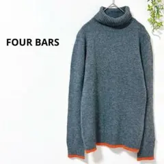 FOUR BARS RYUICHIROSHIMAZAKI ラムウールセーター