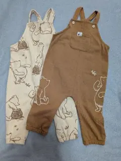 H＆M サロペット　プーさん