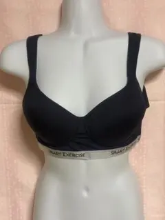 SMART EXERCISE スポーツブラ ブラックサイズL