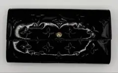 LOUIS VUITTONルイヴィトン✨ポルトフォイユ✨ヴェルニ長財布✨ブラックのサムネイル