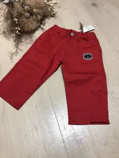 ★値下げ　mikihouse　DOUBLE.B　パンツ　120cm 赤　新品