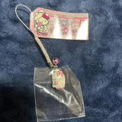 【新品未使用】ご当地キティ 根付け ストラップ 福岡限定 博多人形バージョン