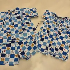 ホットビスケット　甚平　兄弟セット