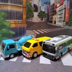 働く車 プルバックカー チョロQ くるま 仕事