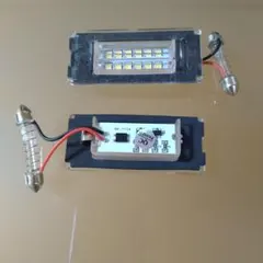R56 57 ミニクーパー クーパーS ナンバー灯 LED キャンセラー内蔵のサムネイル