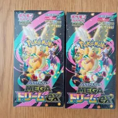 ポケモンカードゲーム MEGA ドリームex 2box新品未開封シュリンク付き