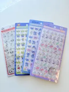 ボンボンドロップミニシール 4シートセット ディズニー
