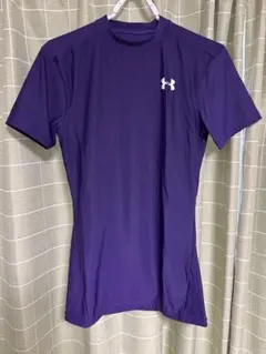 UNDER ARMOUR パープル アンダーシャツ LGサイズ