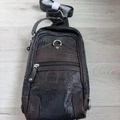 ワンショルダーバッグ　パイソン柄　未使用