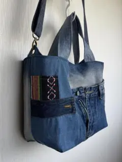 デニムリメイク バッグ