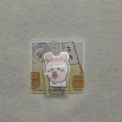 ちいかわ　アクリルシーンクリップ　古本屋＆モモンガ