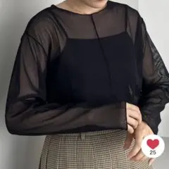 LOWRYS FARM/前後着用可能 ラッセルプルオーバーLS シアーシャツ