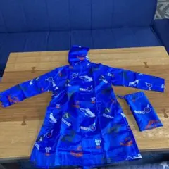 レインコート　車柄　110サイズ