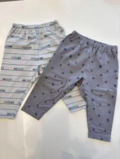 ユニクロ　ベビー　レギンス　2枚組