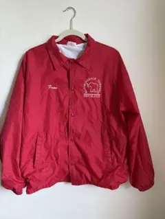 80-90sナイロンコーチジャケットUSA製AUBURN刺繍ロゴのサムネイル