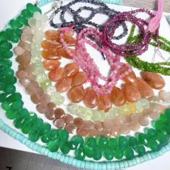 r*y様 クリスマスセール✨天然石ビーズの豪華なセットj15