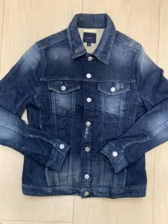 ネイビー デニムジャケット