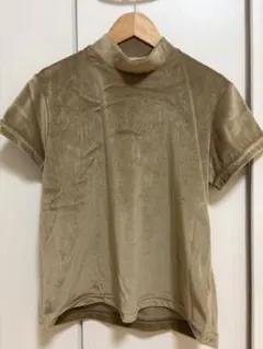 BOUDOIR 90s Beige Velour Topのサムネイル