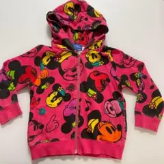 ディズニーの可愛いパーカー　ミニー　ミニーマウス　ミッキー　ディズニーランド
