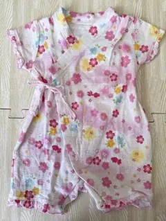 甚平　浴衣　女の子　キッズ　80