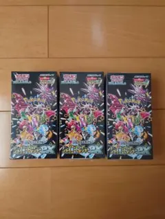 新品未開封シュリンク付きポケモンカード正規品 シャイニートレジャーボックス3箱売