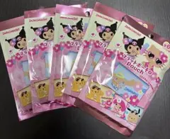 サンリオキャラクターズ フラットポーチ S 5個セット　新品未開封のサムネイル
