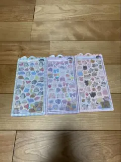 国内正規品　ふわふわドロップシール　ボンボンドロップシール　3枚セット