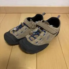 ＊KEEN＊ キッズスニーカー ブラウン 19.5 アウトドア キャンプ