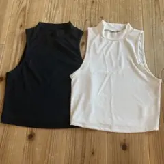 SHEIN ショート丈ノースリーブ　S