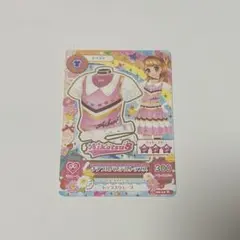 アイカツカード チアフルパステルトップス 大空あかり