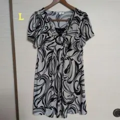 ★K.STAZIONE チュニック 半袖 Lサイズ★
