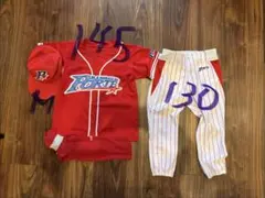 ポルテ　上145 下130センチ　ユニフォーム　帽子　靴下