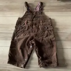 べべ　サロペット　オーバーオール　90cm コーデュロイ