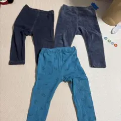 レギンス　スパッツ　80 3枚セット