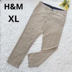美品　エイチアンドエム　チノパン US34R XL 大きいサイズ　ゆったり